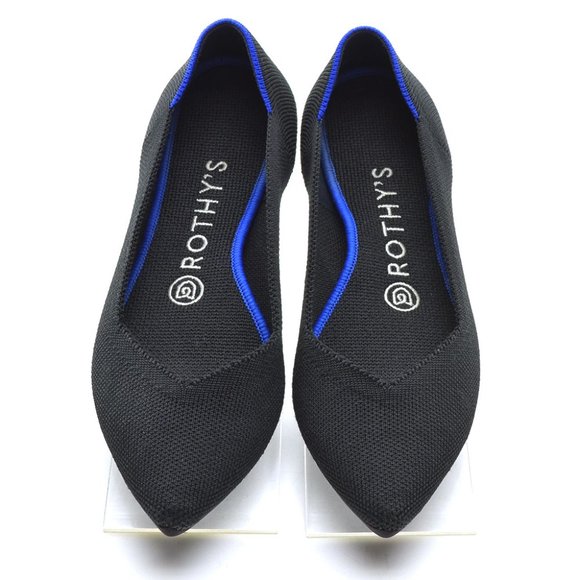 Rothy's The Point Black Flats size 7 - Picture 3 of 8